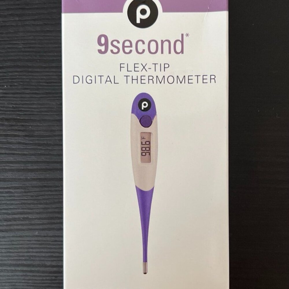 9 second Flex-tip digital thermometer